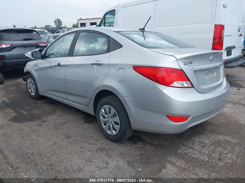 2017 HYUNDAI ACCENT SE - KMHCT4AE0HU265541