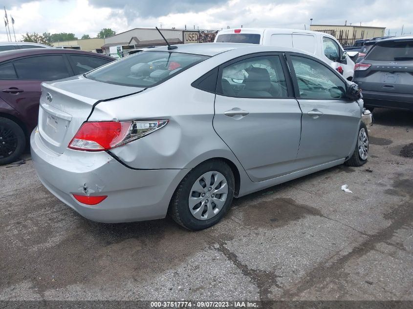 2017 HYUNDAI ACCENT SE - KMHCT4AE0HU265541