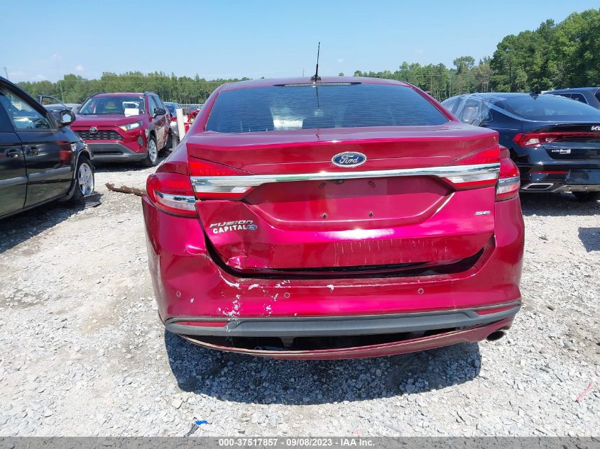 2017 FORD FUSION SE - 3FA6P0H72HR346284