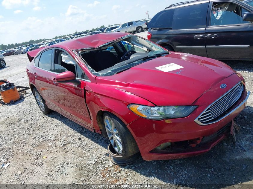 2017 FORD FUSION SE - 3FA6P0H72HR346284