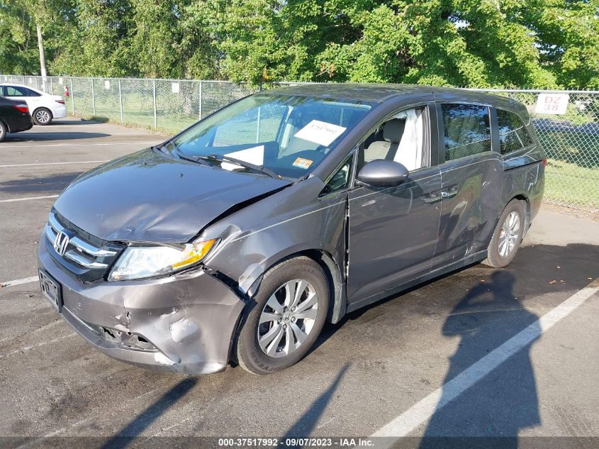 5FNRL5H40GB046989 2016 HONDA ODYSSEY, photo no. 2