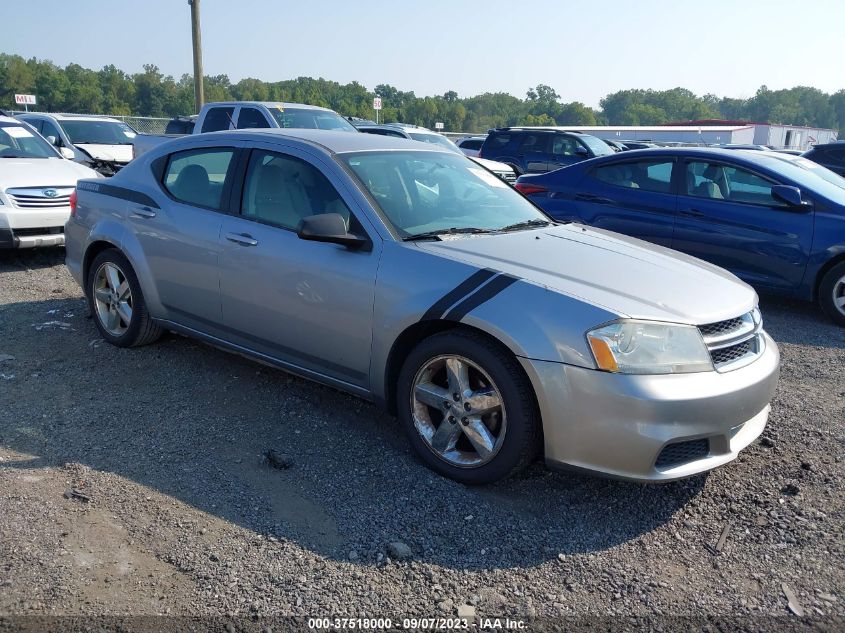 2013 DODGE AVENGER SE - 1C3CDZAB6DN565369