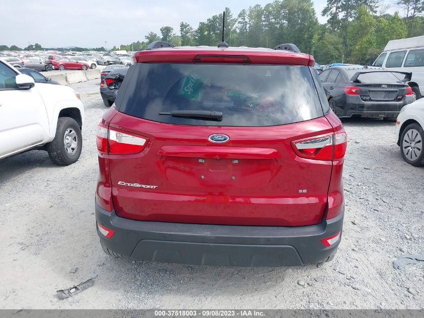 2021 FORD ECOSPORT SE - MAJ3S2GE5MC450645
