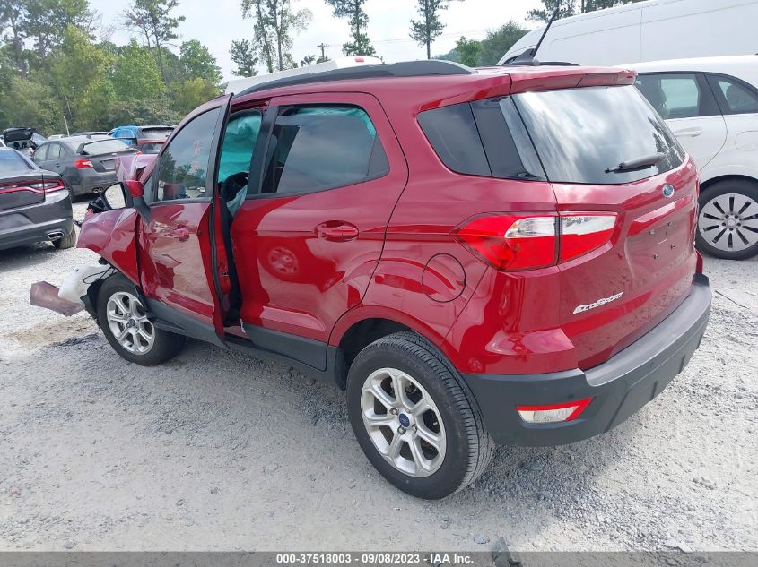 2021 FORD ECOSPORT SE - MAJ3S2GE5MC450645