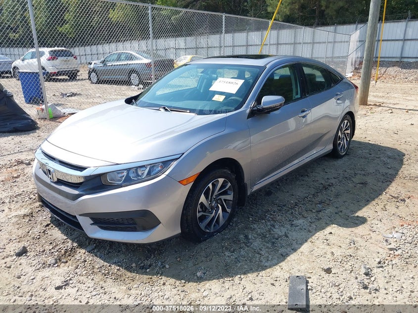 VIN 2HGFC2F79JH601536 2018 HONDA CIVIC SEDAN EX