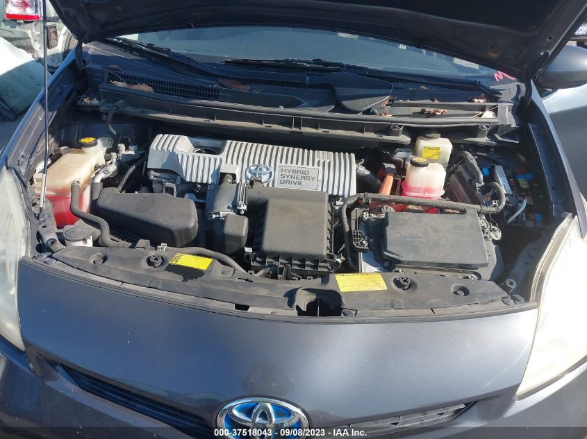2013 TOYOTA PRIUS ONE/TWO/THREE/FOUR/FIVE - JTDKN3DU9D5589759