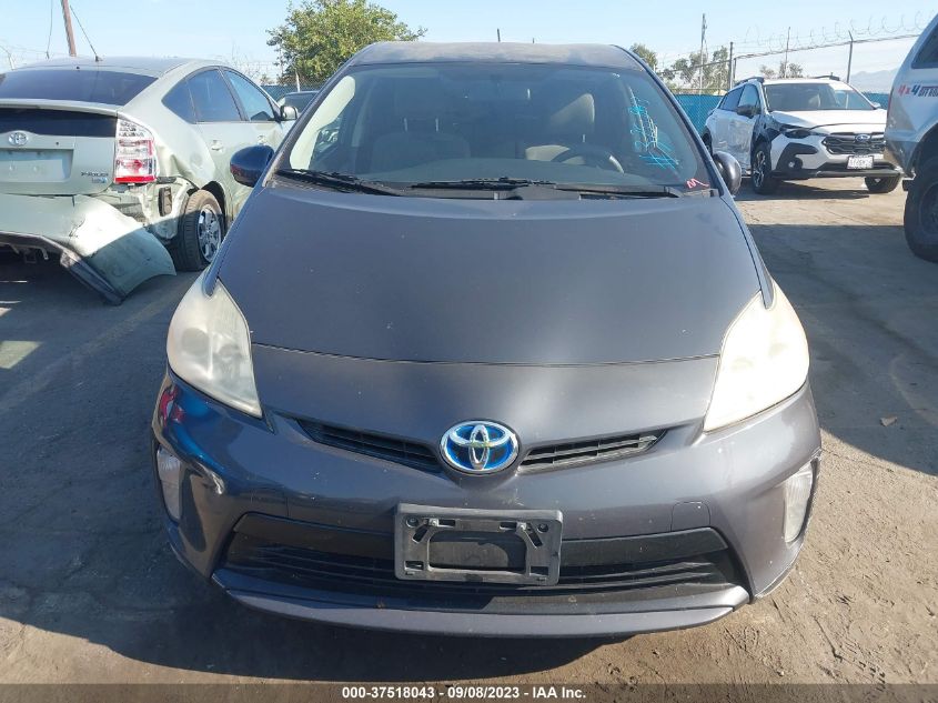 2013 TOYOTA PRIUS ONE/TWO/THREE/FOUR/FIVE - JTDKN3DU9D5589759
