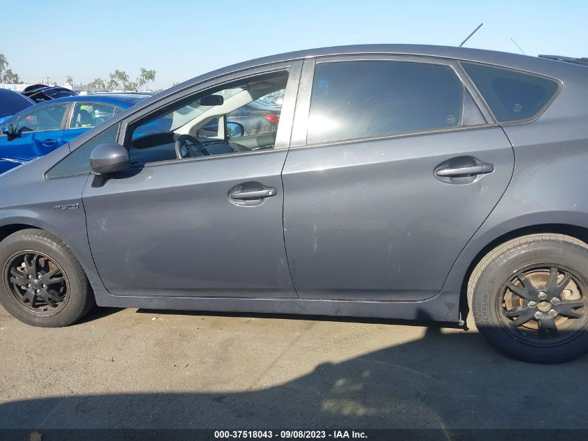 2013 TOYOTA PRIUS ONE/TWO/THREE/FOUR/FIVE - JTDKN3DU9D5589759