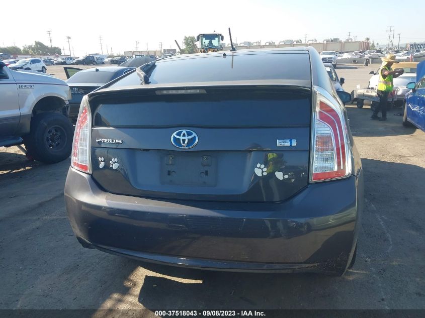 2013 TOYOTA PRIUS ONE/TWO/THREE/FOUR/FIVE - JTDKN3DU9D5589759