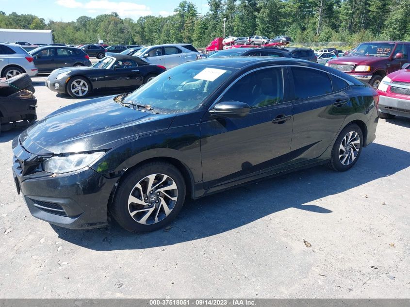 2018 HONDA CIVIC SEDAN EX - 19XFC2F76JE200939