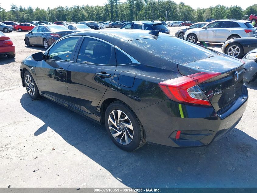 2018 HONDA CIVIC SEDAN EX - 19XFC2F76JE200939