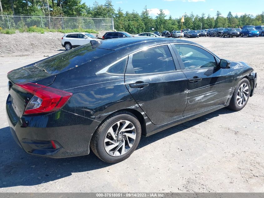 2018 HONDA CIVIC SEDAN EX - 19XFC2F76JE200939