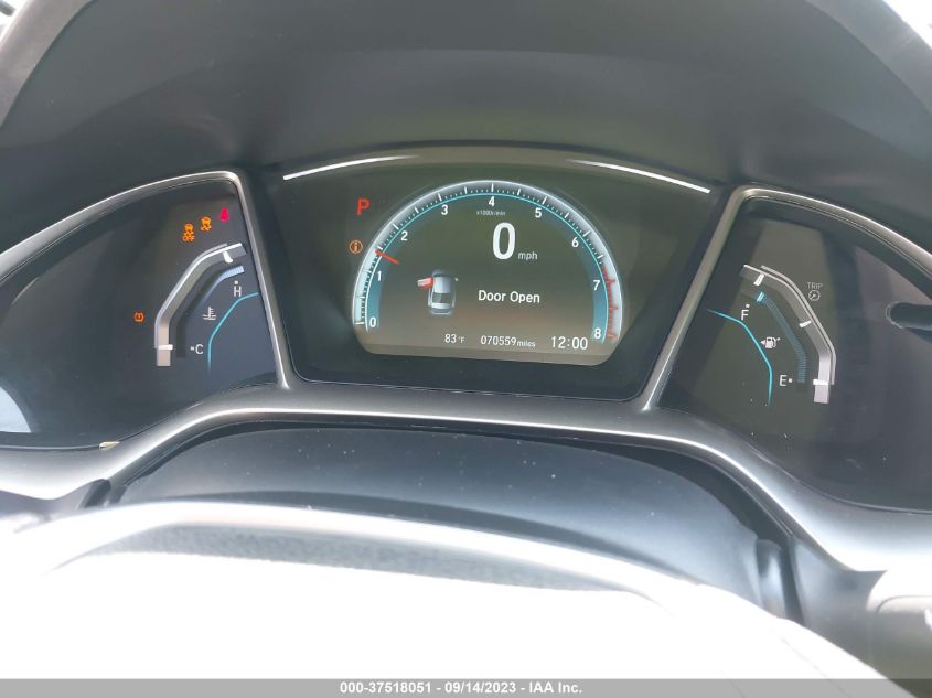 2018 HONDA CIVIC SEDAN EX - 19XFC2F76JE200939