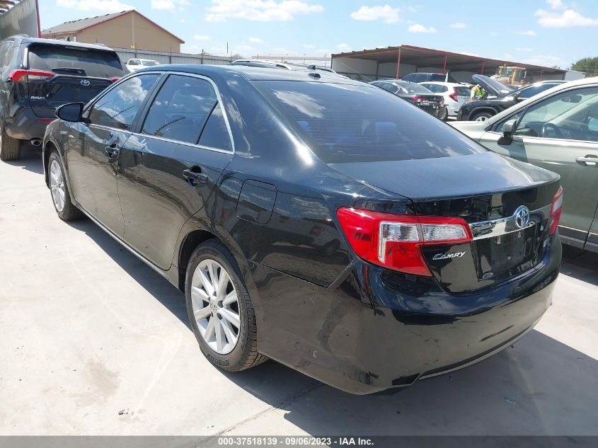 2014 TOYOTA CAMRY HYBRID LE/XLE/SE LIMITED EDITION - 4T1BD1FK8EU124976