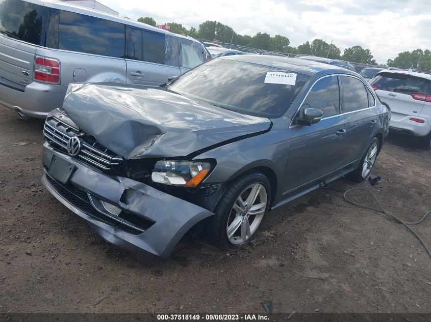 2015 VOLKSWAGEN PASSAT 2.0L TDI SEL PREMIUM - 1VWCV7A37FC095824