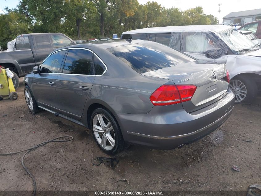 2015 VOLKSWAGEN PASSAT 2.0L TDI SEL PREMIUM - 1VWCV7A37FC095824