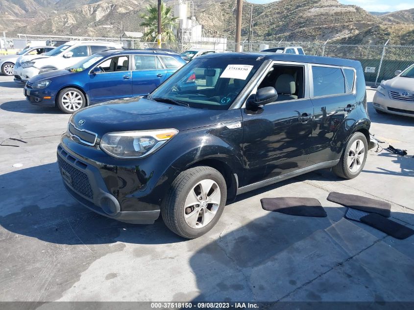 2015 KIA SOUL BASE - KNDJN2A21F7181076