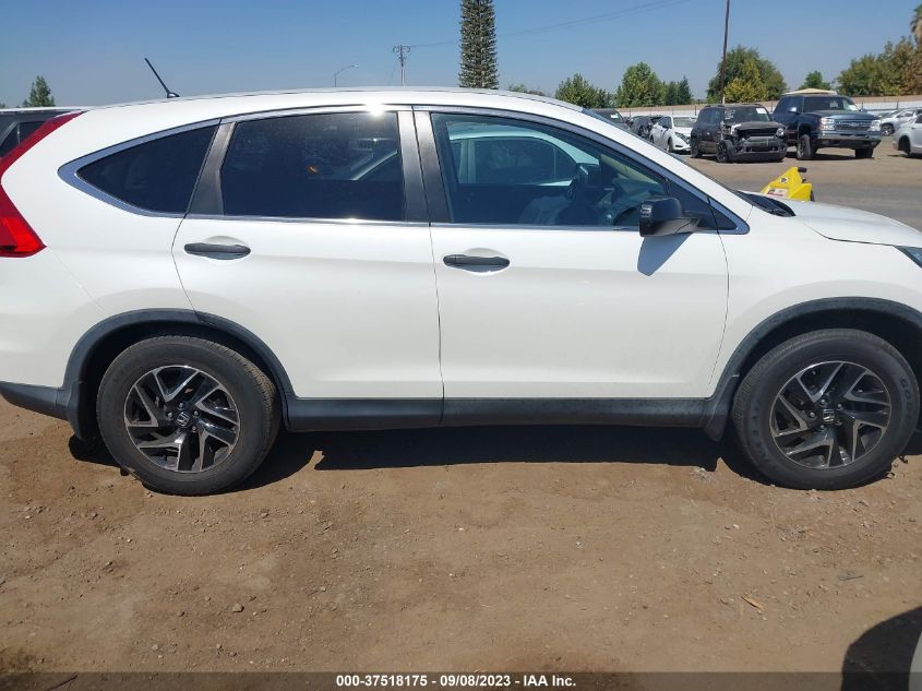 2016 HONDA CR-V SE - 5J6RM3H44GL020078