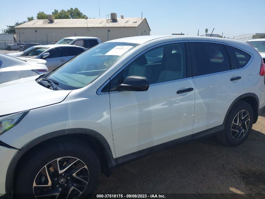 2016 HONDA CR-V SE - 5J6RM3H44GL020078