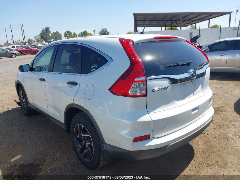 2016 HONDA CR-V SE - 5J6RM3H44GL020078