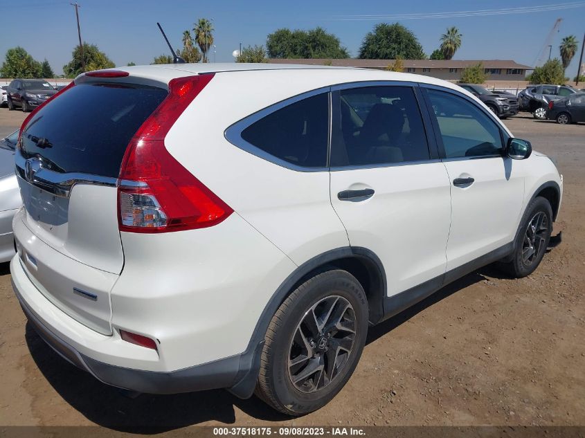 2016 HONDA CR-V SE - 5J6RM3H44GL020078