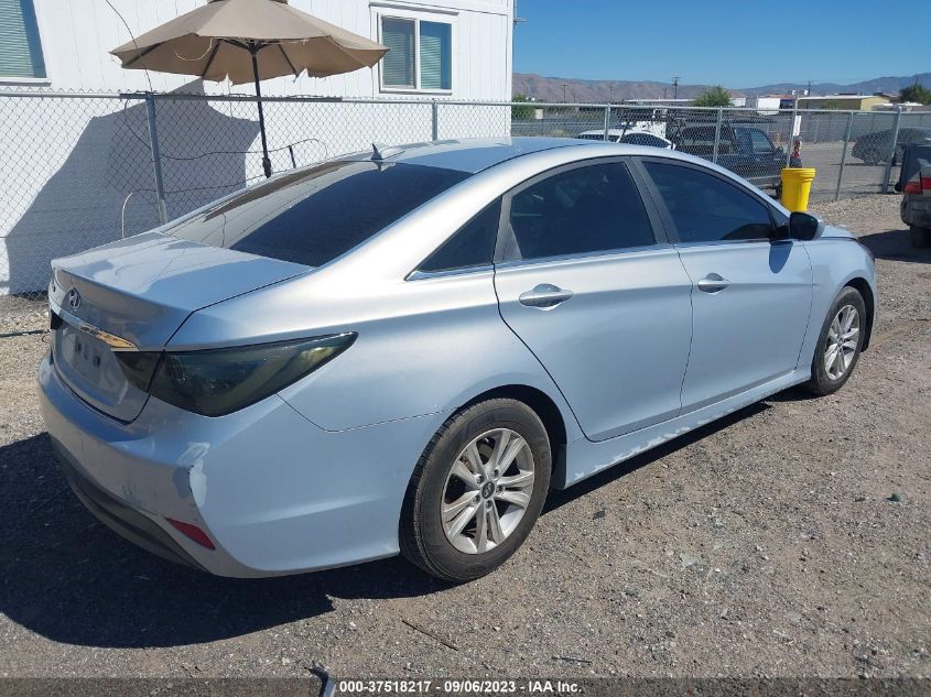 2014 HYUNDAI SONATA GLS - 5NPEB4AC0EH842637