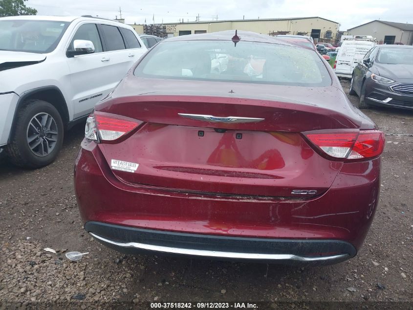 2016 CHRYSLER 200 LIMITED - 1C3CCCABXGN141925