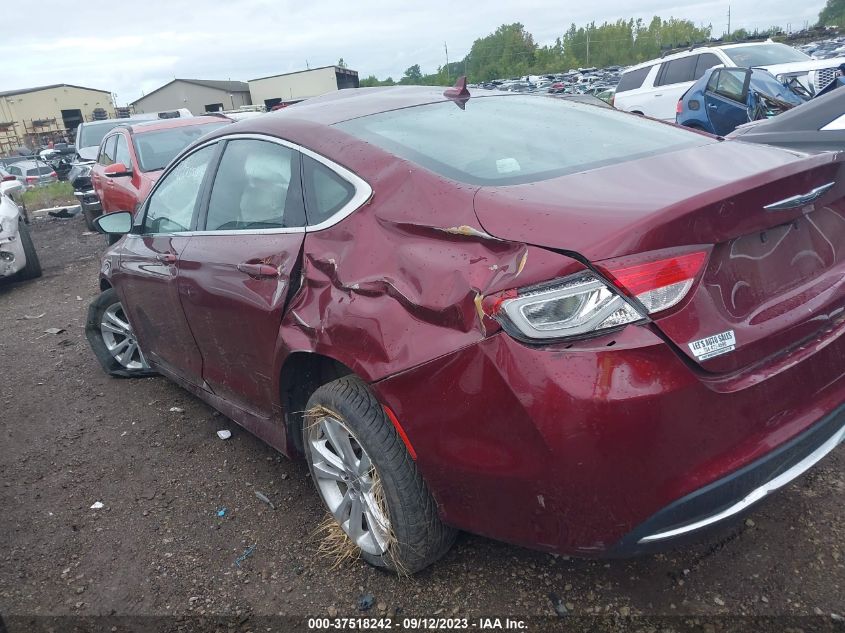 2016 CHRYSLER 200 LIMITED - 1C3CCCABXGN141925
