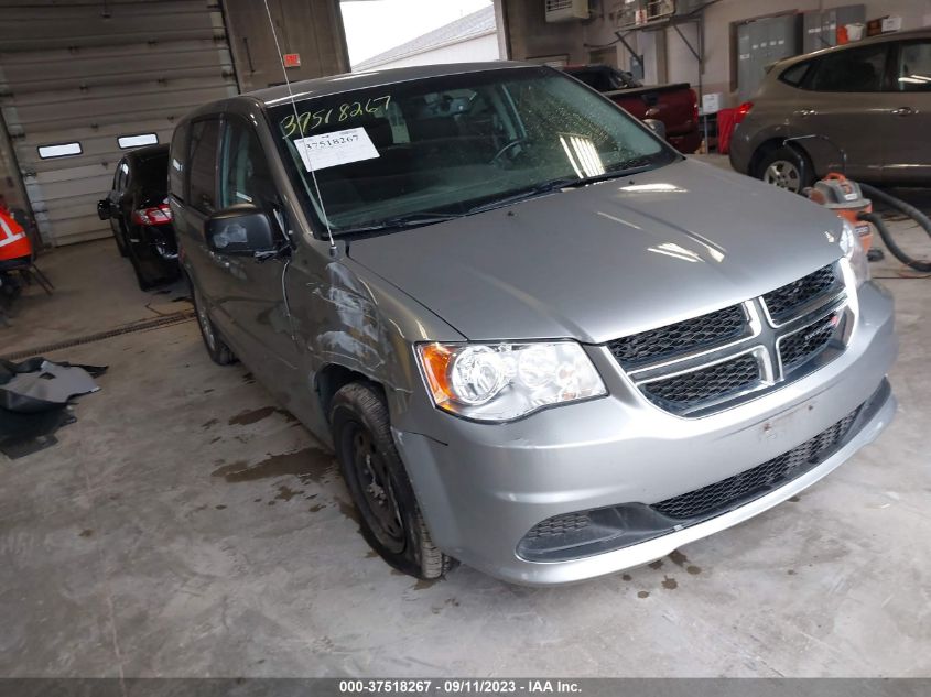 2016 DODGE GRAND CARAVAN SE - 2C4RDGBG1GR131890
