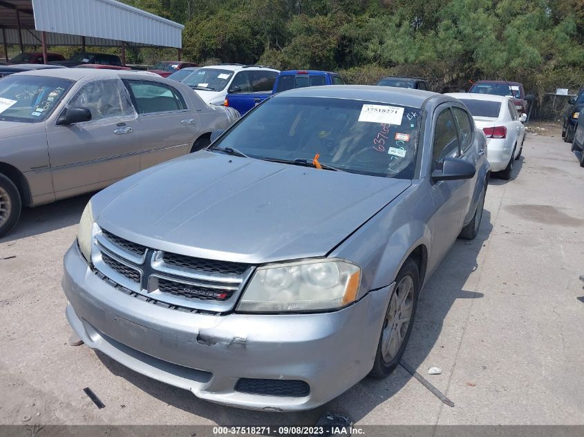 2013 DODGE AVENGER SE - 1C3CDZAB7DN637650