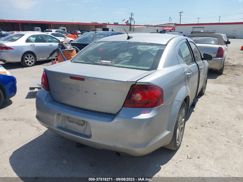 2013 DODGE AVENGER SE - 1C3CDZAB7DN637650