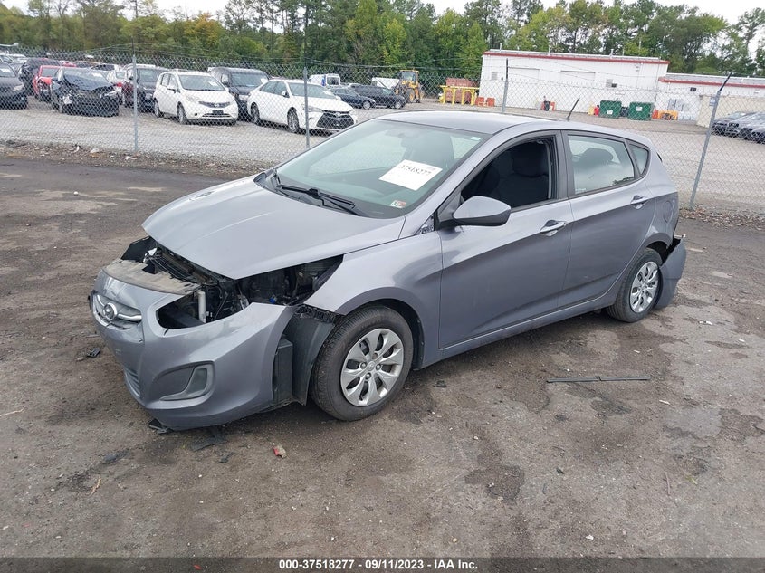 VIN KMHCT5AE4HU346189 2017 HYUNDAI ACCENT SE