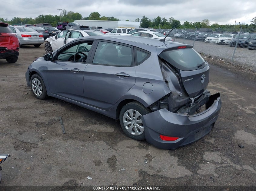 VIN KMHCT5AE4HU346189 2017 HYUNDAI ACCENT SE