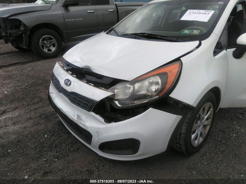 2013 KIA RIO LX - KNADM5A35D6126026