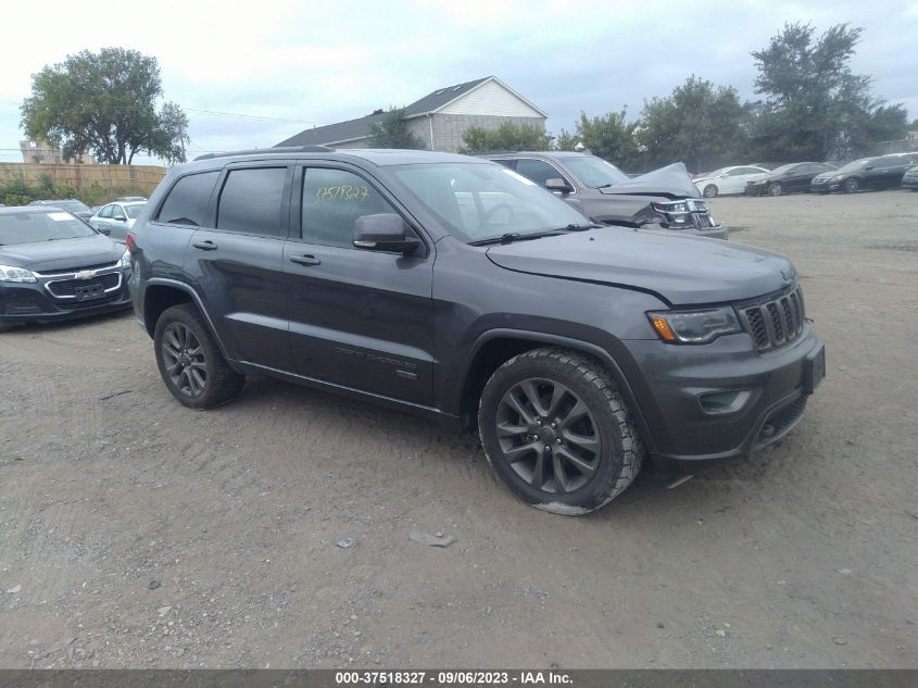 2017 JEEP GRAND CHEROKEE LIMITED 75TH ANNIVERSARY - 1C4RJFBG4HC641874