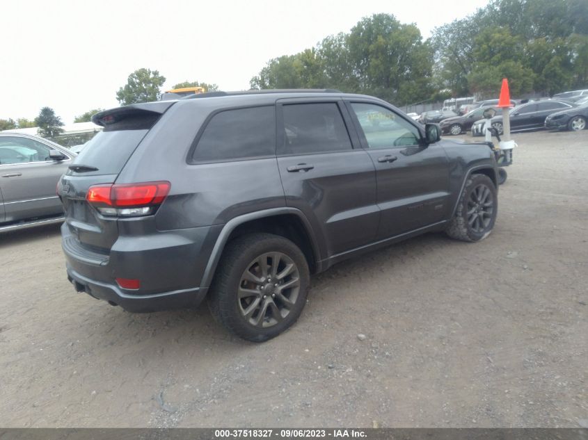 2017 JEEP GRAND CHEROKEE LIMITED 75TH ANNIVERSARY - 1C4RJFBG4HC641874