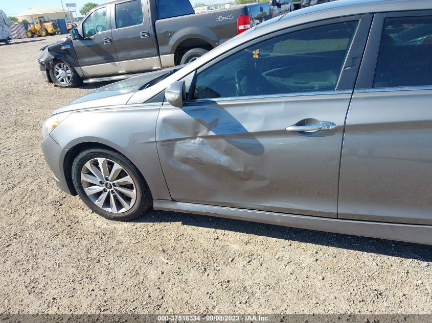 2014 HYUNDAI SONATA LIMITED - 5NPEC4AC0EH827388