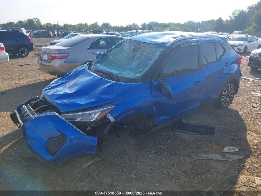 2022 NISSAN KICKS SV - 3N1CP5CV7NL521632