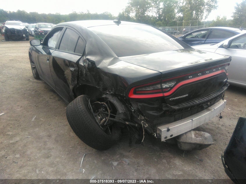 VIN 2C3CDXHG1JH143570 2018 DODGE CHARGER SXT PLUS