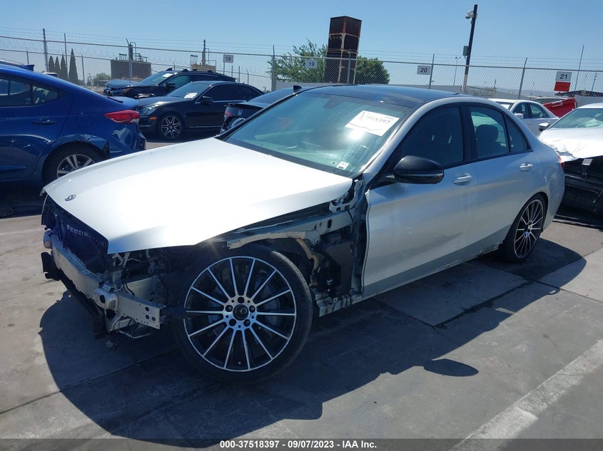 VIN WDDWF4JB6JR408263 2018 MERCEDES-BENZ C-CLASS C 300