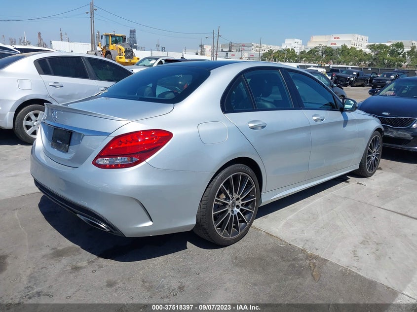 VIN WDDWF4JB6JR408263 2018 MERCEDES-BENZ C-CLASS C 300