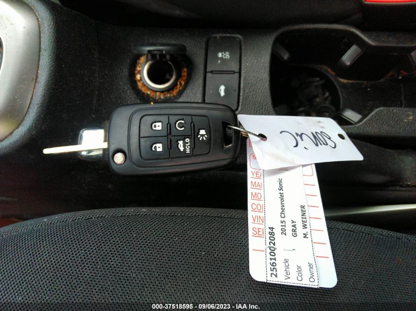 2015 CHEVROLET SONIC LT - 1G1JC5SH8F4127391