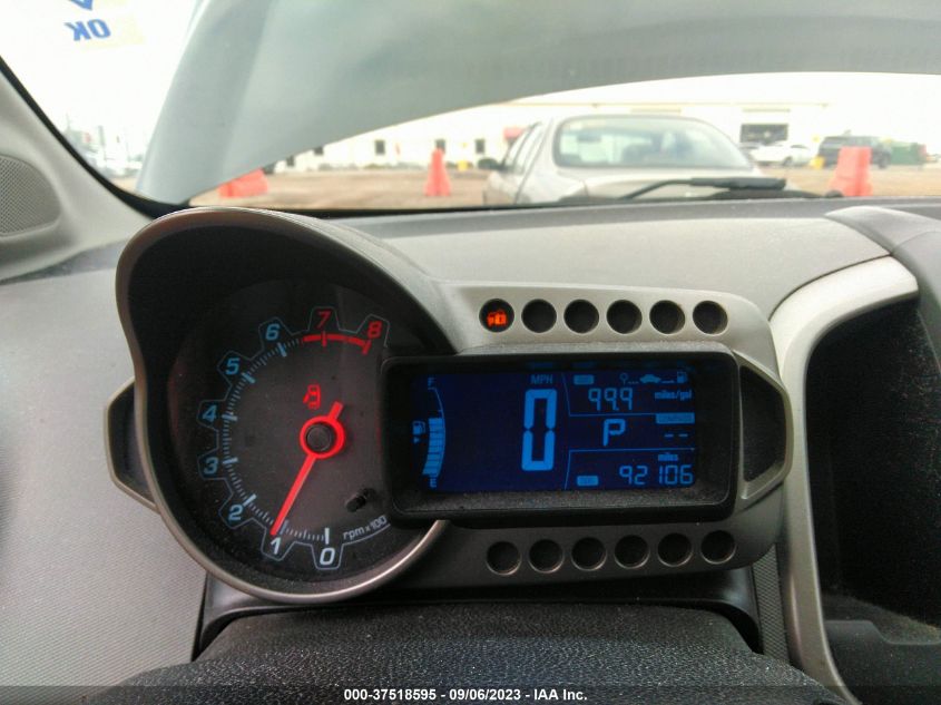 2015 CHEVROLET SONIC LT - 1G1JC5SH8F4127391