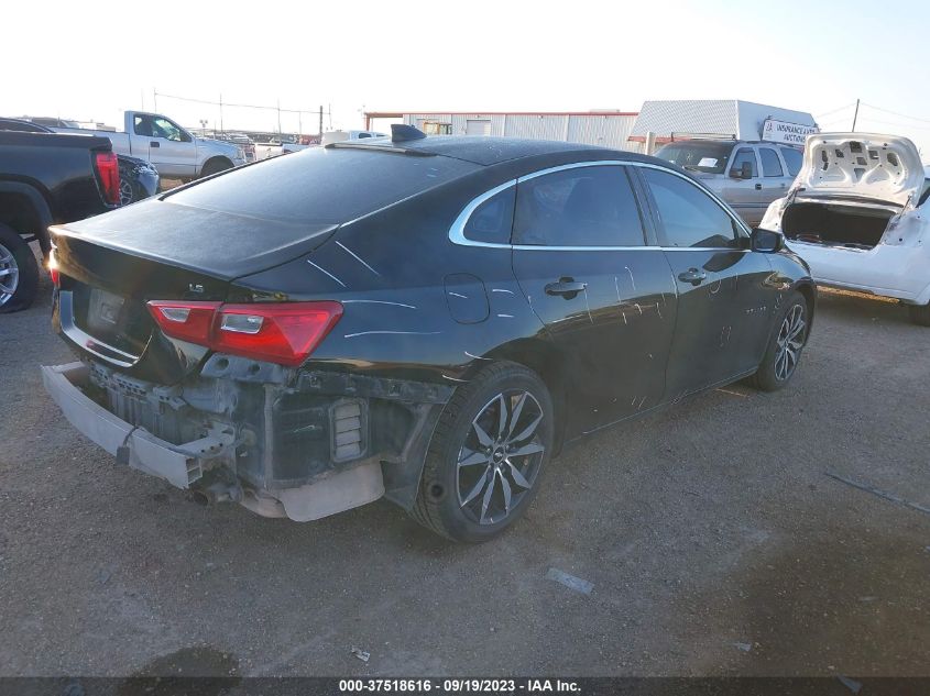 2016 CHEVROLET MALIBU LT - 1G1ZF5SX9GF183573