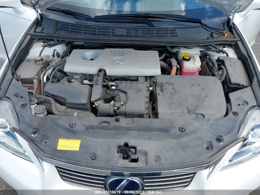 2013 LEXUS CT 200H HYBRID - JTHKD5BH2D2168857