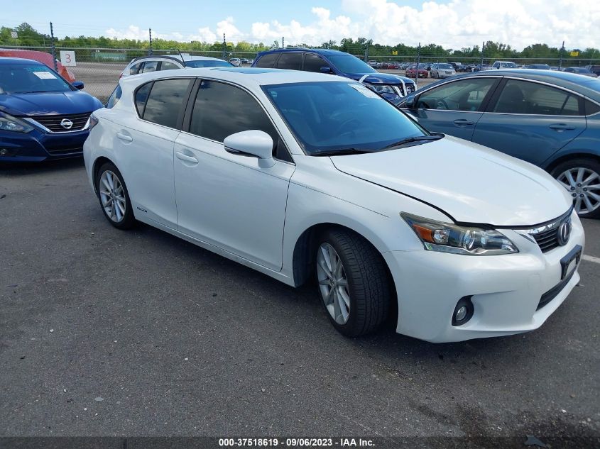 2013 LEXUS CT 200H HYBRID - JTHKD5BH2D2168857