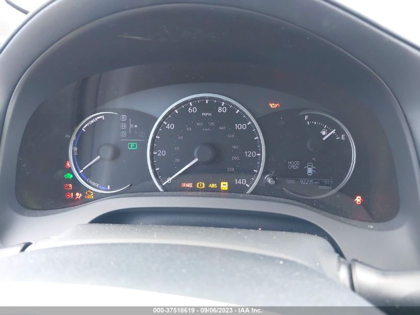 2013 LEXUS CT 200H HYBRID - JTHKD5BH2D2168857