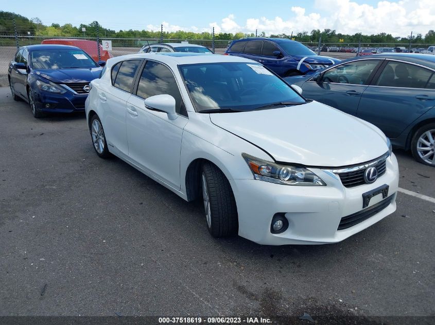 2013 LEXUS CT 200H HYBRID - JTHKD5BH2D2168857
