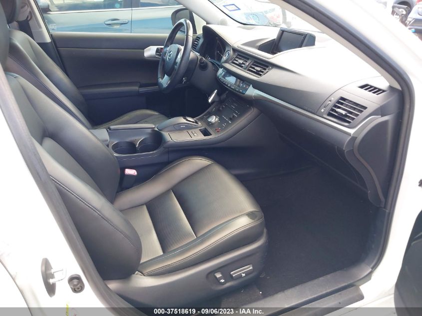 2013 LEXUS CT 200H HYBRID - JTHKD5BH2D2168857