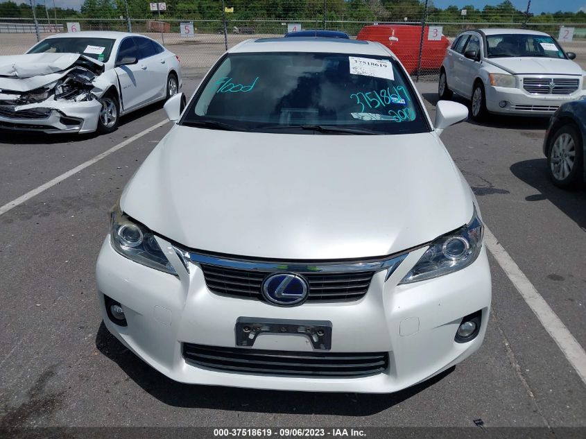 2013 LEXUS CT 200H HYBRID - JTHKD5BH2D2168857